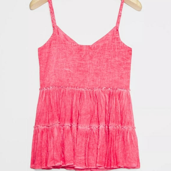 Adorable Anthropologie Pink Tunic. Sz. Large. NWT. - Picture 2 of 4